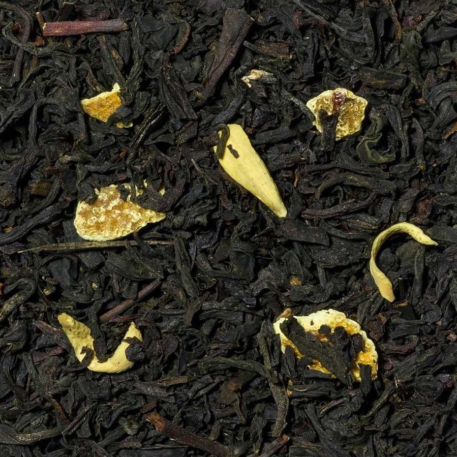 Sinaasappelschil en Bloesem Zwarte Thee, Maat: 100 g