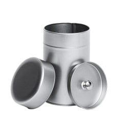 Rond blikje met binnendeksel groot, Maat: Standaard