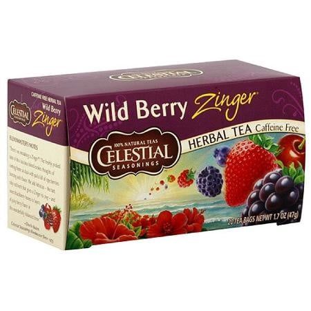 Celestial: Wild Berry Zinger, Inhoud: Zakjes - 20 stuks