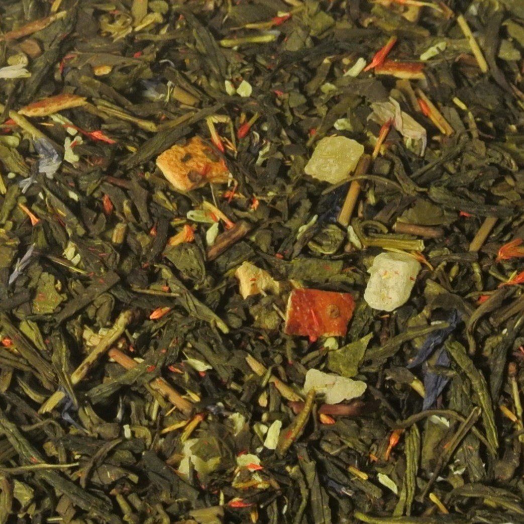 Vruchten Cocktail Groene Thee, Maat: 100 g