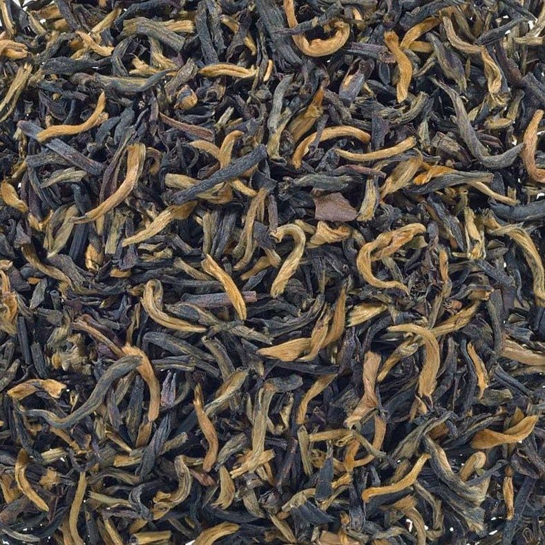 China Dongzhai Golden Tips Zwarte Thee Biologisch, Maat: 100 g