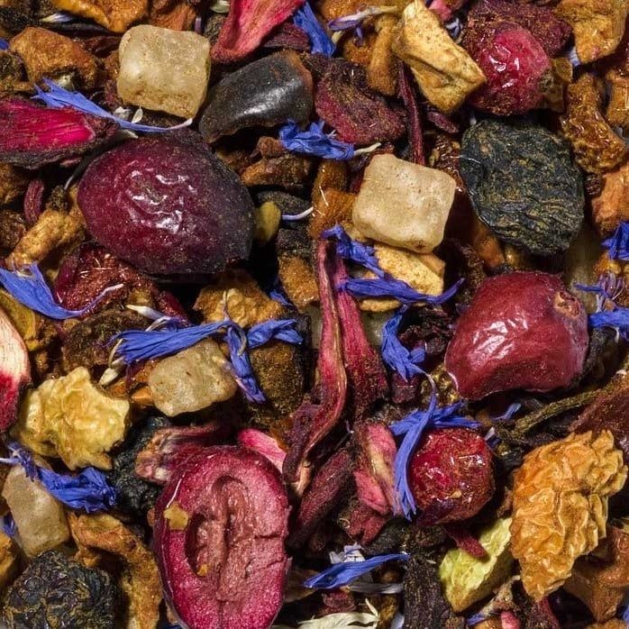 Kers Cassis Vruchtenmelange, Maat: 100 gram