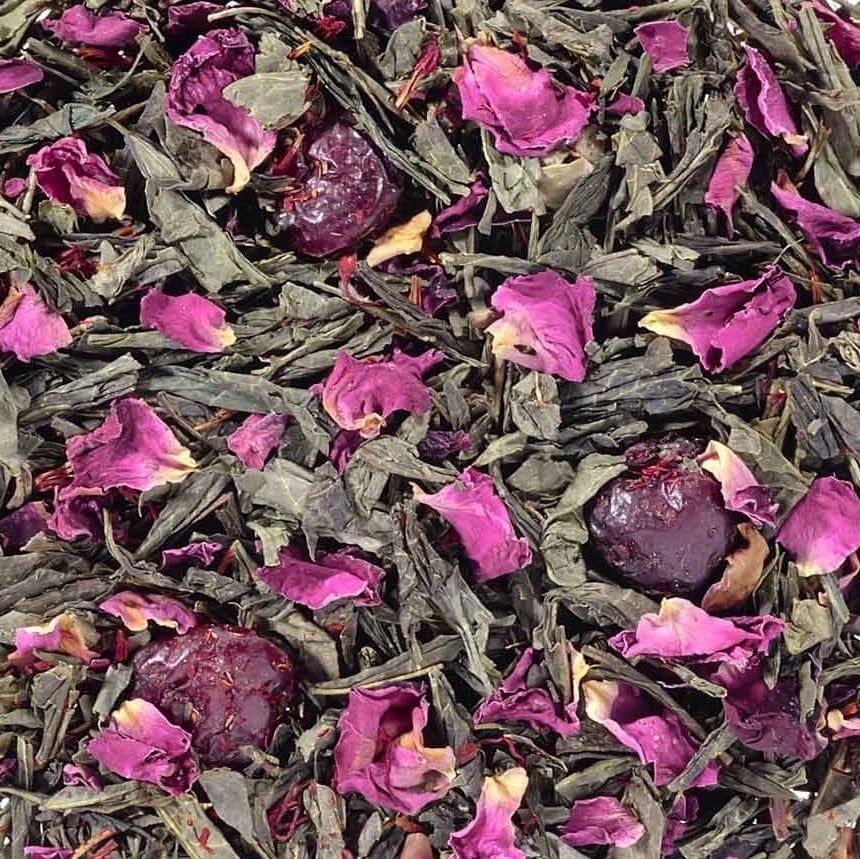 Cranberry Groene Thee, Maat: 100 gram