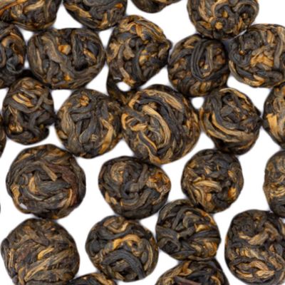 Jasmijnparels van zwarte thee