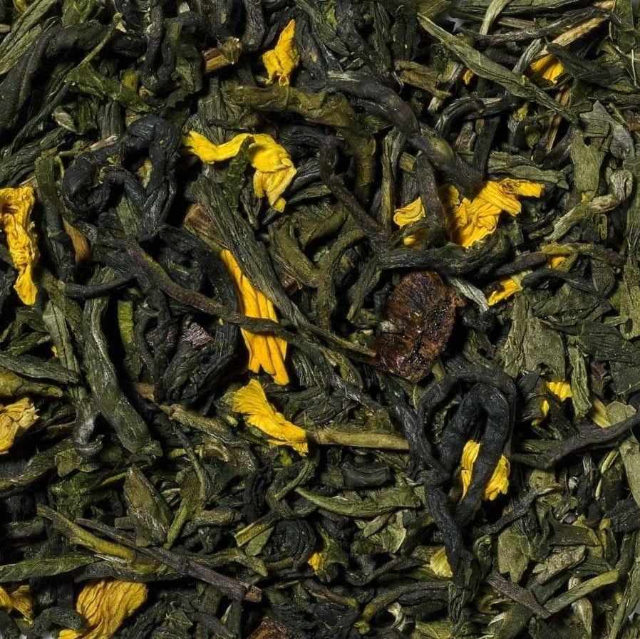 Vanille Groene Thee, Maat: 100 g