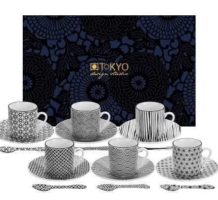 Nippon Black Espresso Giftset, Maat: Standaard
