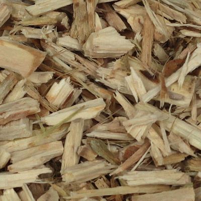 Iepenschors gesneden