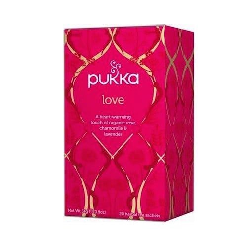 Pukka Feel Alive: Love, Inhoud: Zakjes - 20 stuks