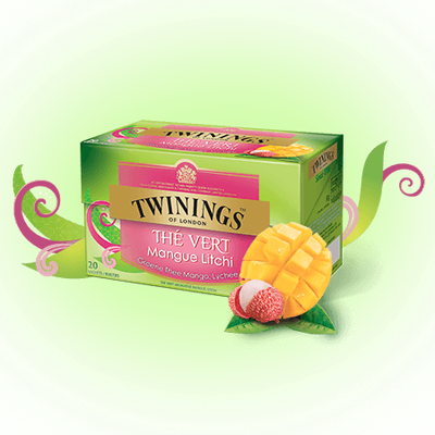 Twinings Tea: Green Mango Lychee