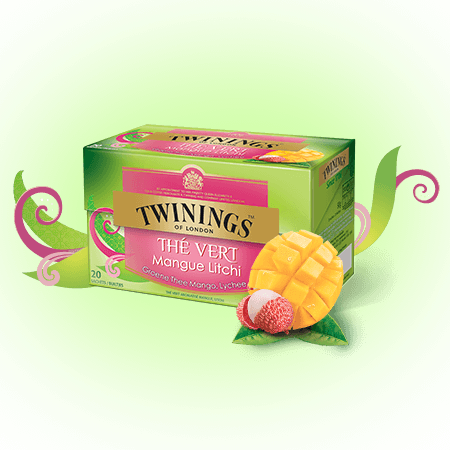 Twinings Tea: Green Mango Lychee, Maat: Standaard