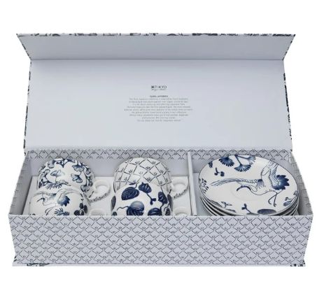 Flora Japonica Cup/Saucer Giftset, Maat: Standaard