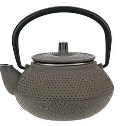 Gietijzeren theepot Kobe grijs