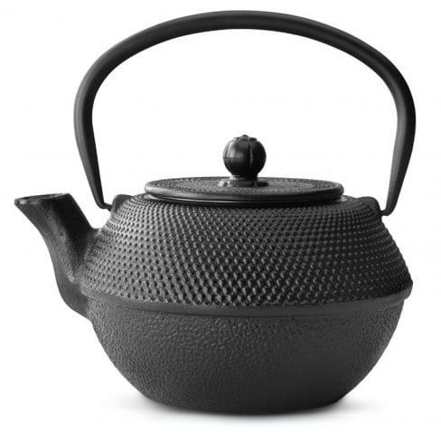 Theepot gietijzer Jang zwart, Maat: L - 1100 ml