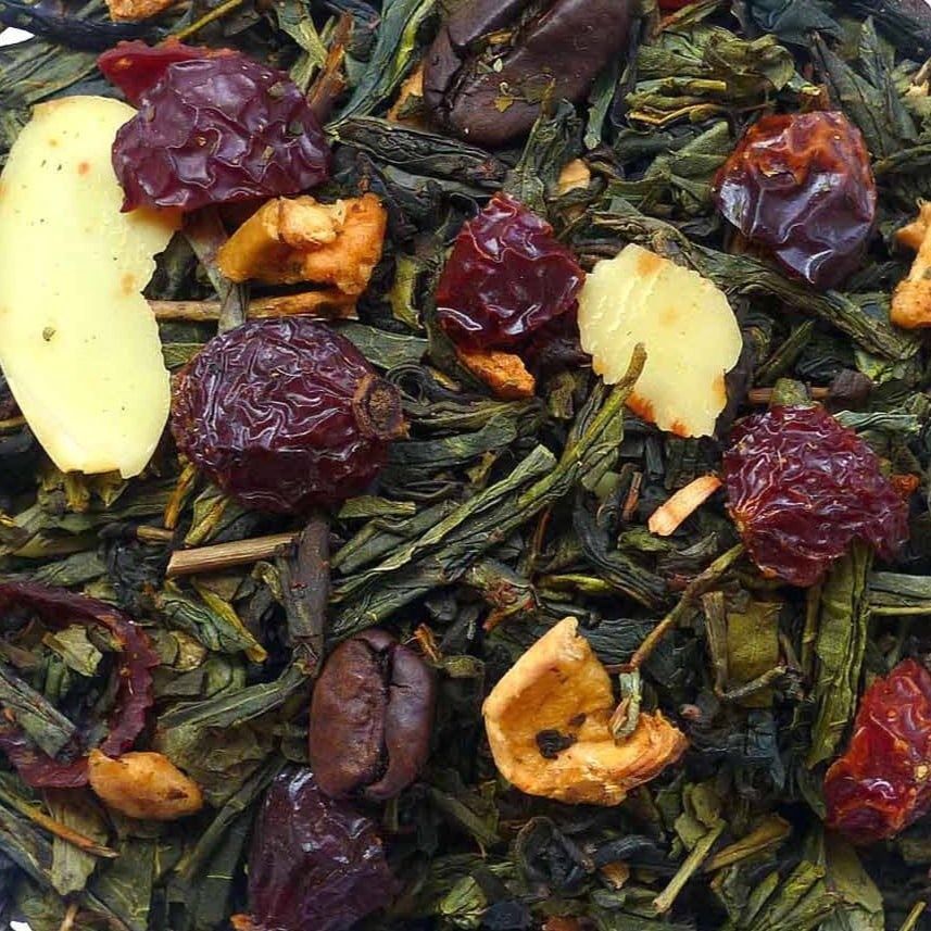 Cappuccino Caramel Groene Thee, Maat: 100 gram
