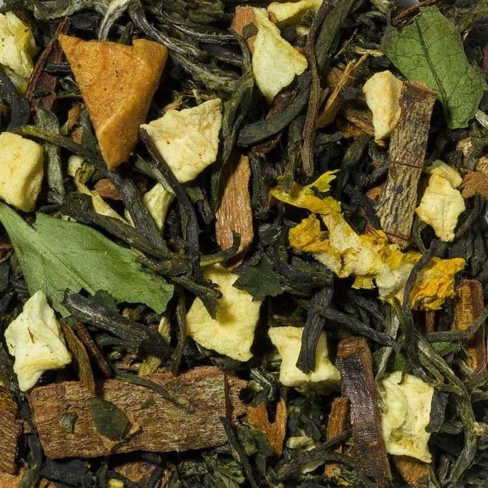 Hot Cinnamon Apple Witte Thee, Maat: 100 g