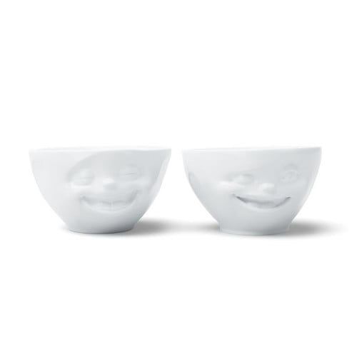Bowl 200ml set nr4: Laughing &amp; Winking, Maat: Standaard