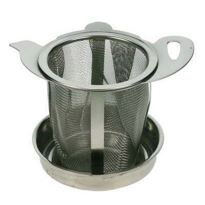 Theefilter met schaaltje 'Theepot', Maat: Theefilter met schaaltje Theepot