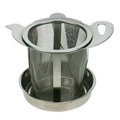 Theefilter met schaaltje 'Theepot', Maat: Standaard