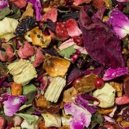 Aardbei Rabarber Vruchtenmelange, Maat: 100 gram