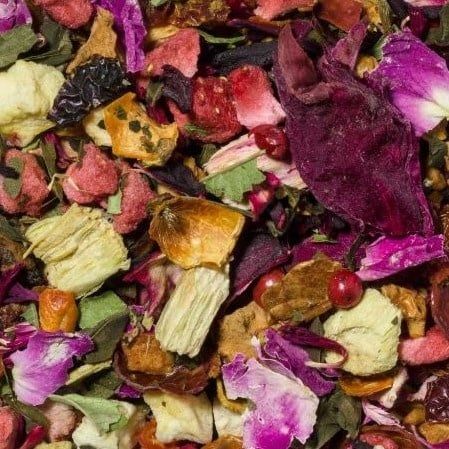 Aardbei Rabarber Vruchtenmelange, Maat: 100 gram
