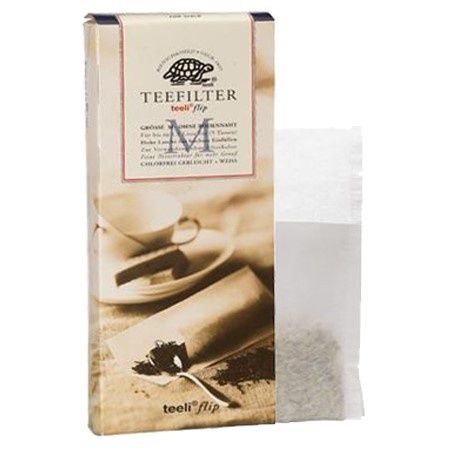 Theefilterzakjes Medium, geschikt voor een theepot