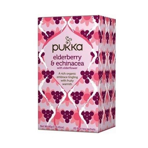 Pukka Super Fruity: Elderberry &amp; Echinacea, Inhoud: Zakjes - 20 stuks