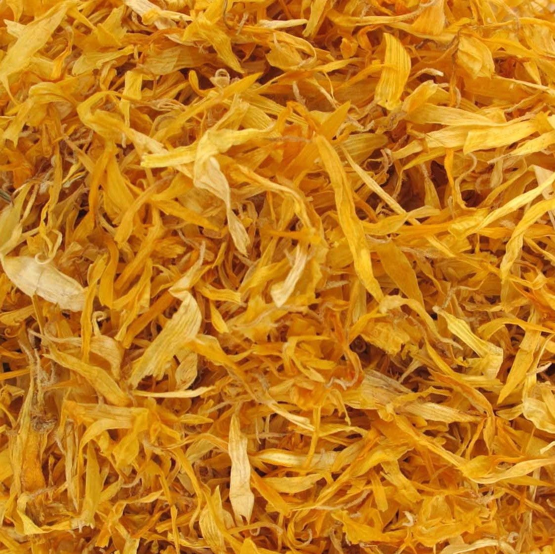 Goudsbloem Calendula gesneden, Maat: 100 gram