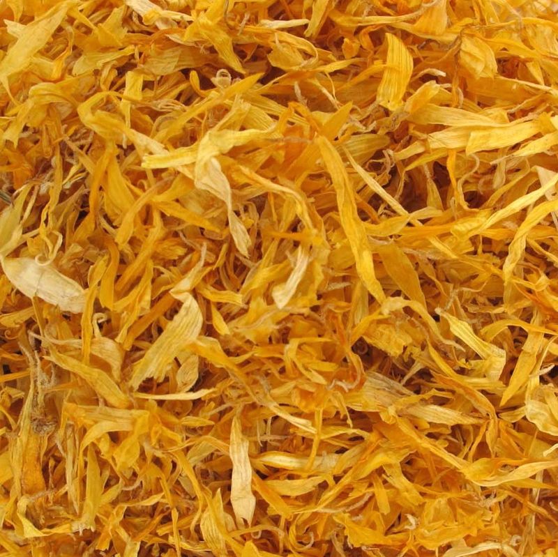 Goudsbloem Calendula gesneden