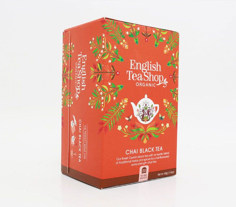 Chai Black tea, Maat: Standaard