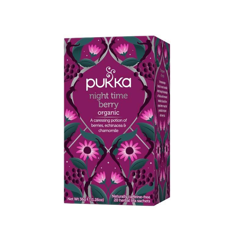Pukka: Night Time Berry, Inhoud: Zakjes - 20 stuks