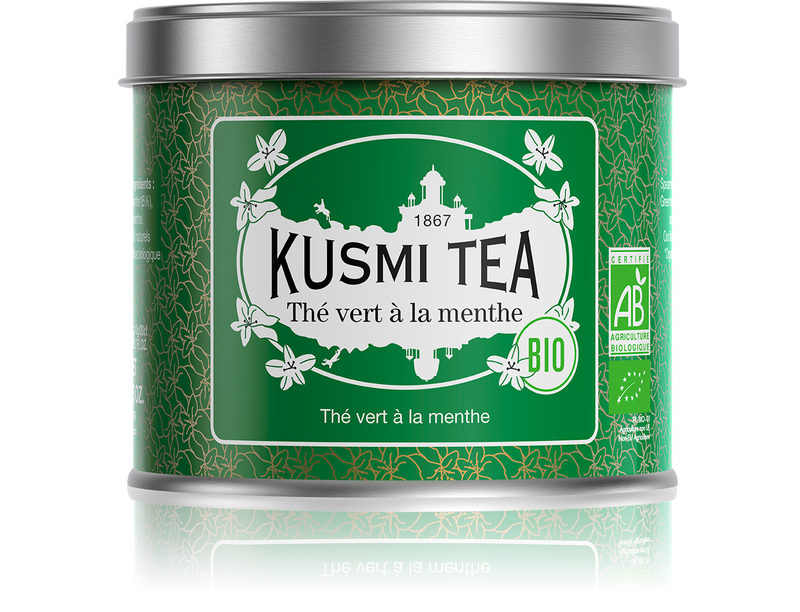Kusmi: Spearmint, Maat: Blik - 100 gram