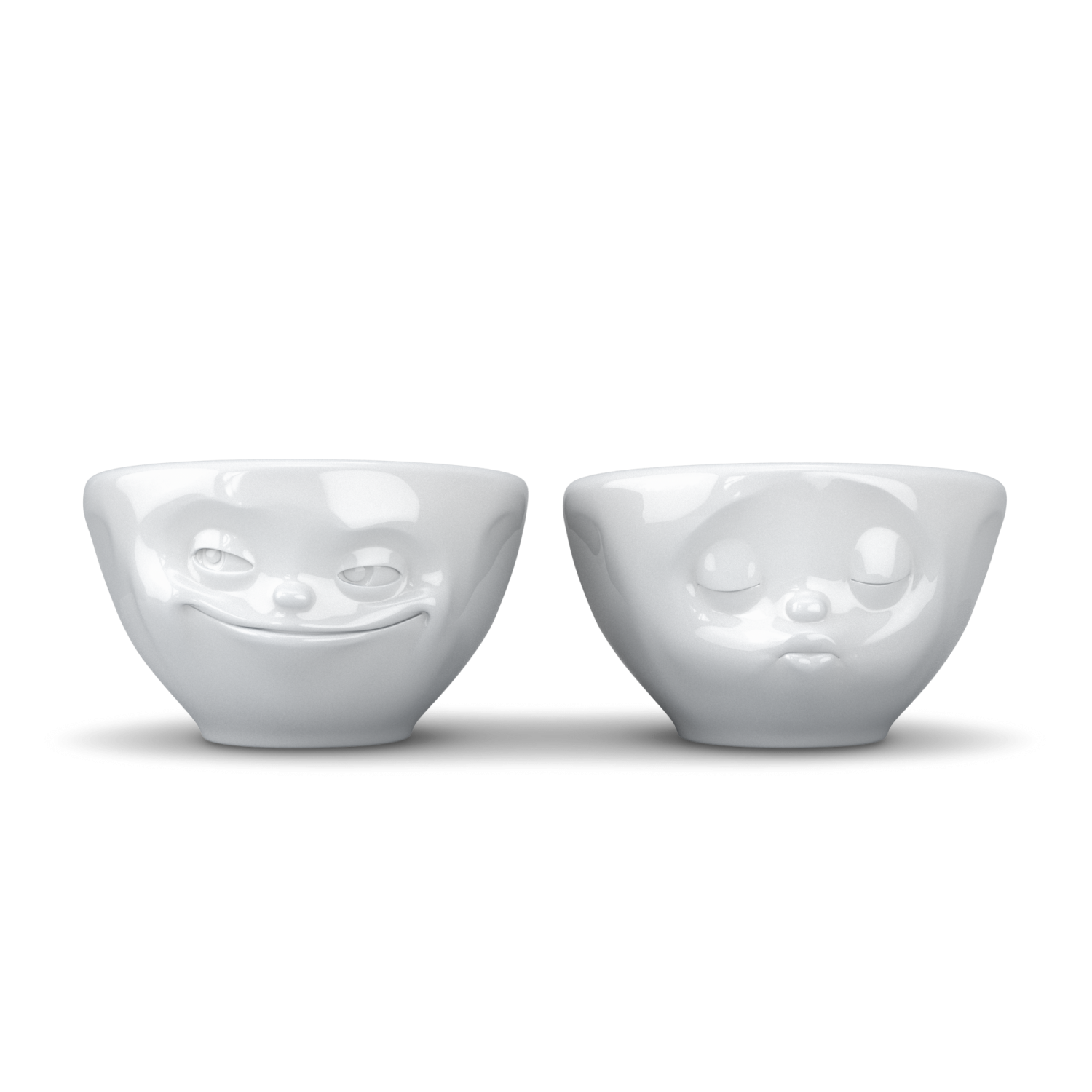 Bowl 100ml set nr21: Kissing &amp; Grinning, Maat: Standaard