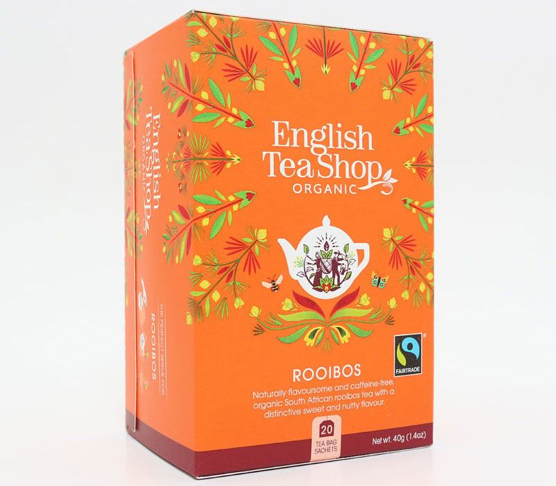 English Tea Shop: Rooibos, Inhoud: Zakjes - 20 stuks