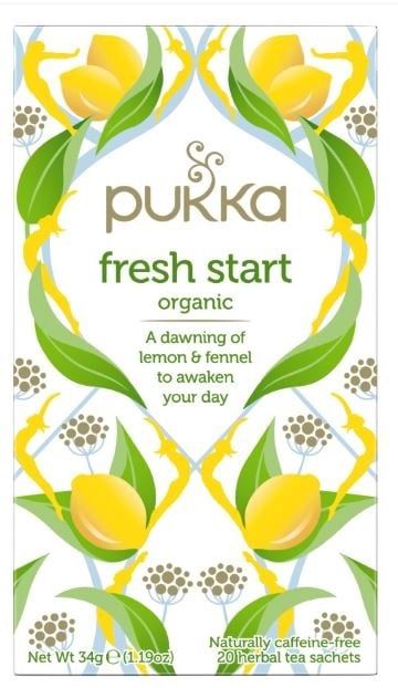 Pukka Fresh Start, Maat: Sachets