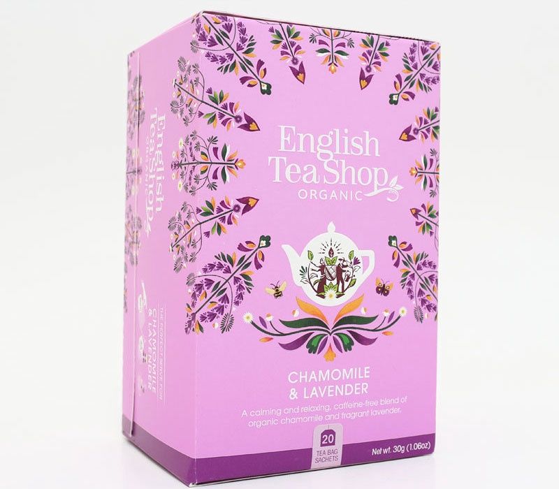 English Tea Shop: Chamomile &amp; Lavender, Inhoud: Zakjes - 20 stuks