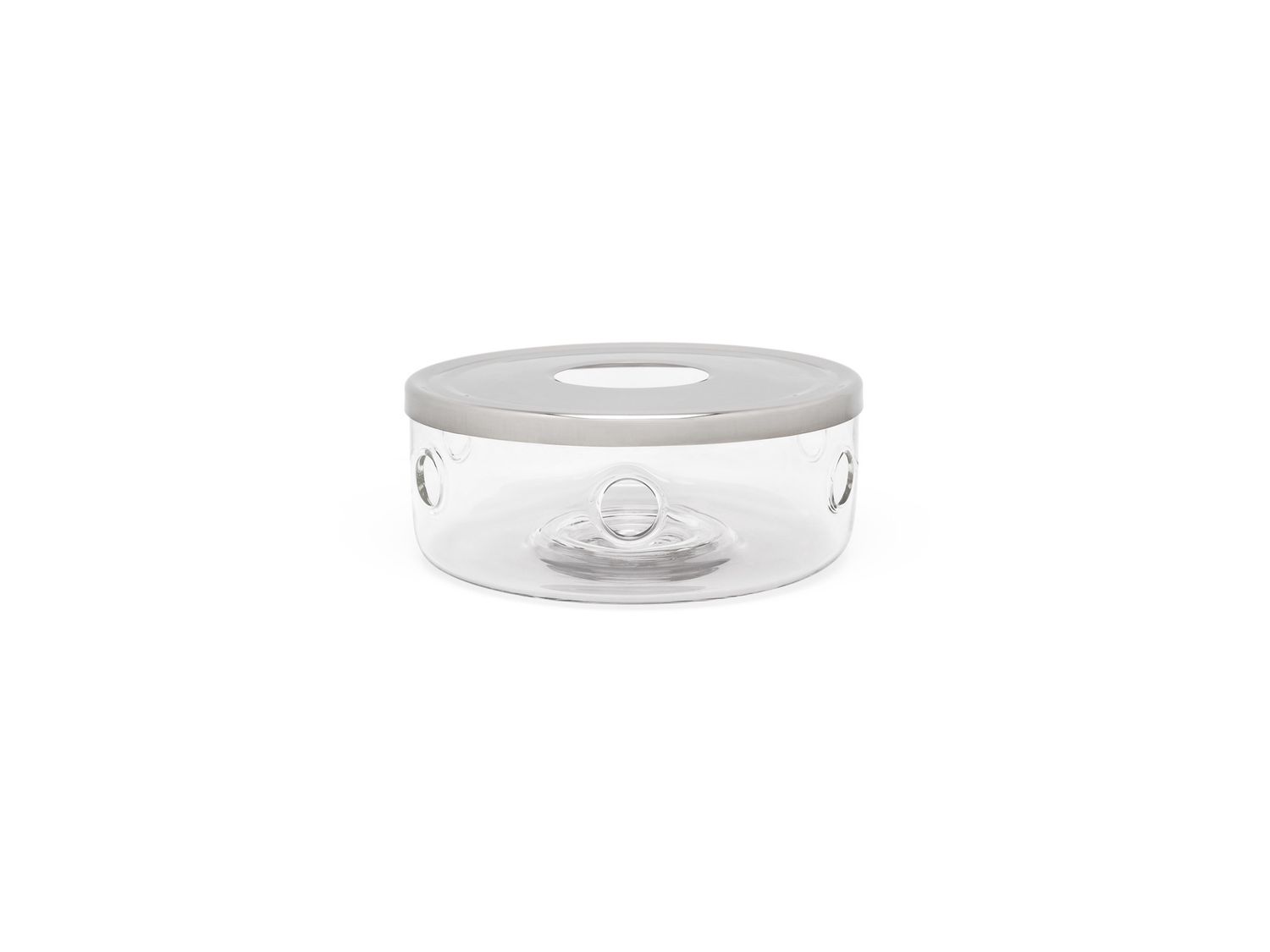Minuet Glazen Theelicht, Maat: Standaard