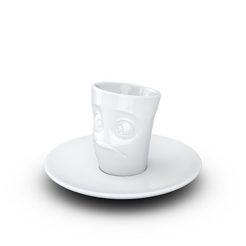 Espresso kop en schotel: Baffled