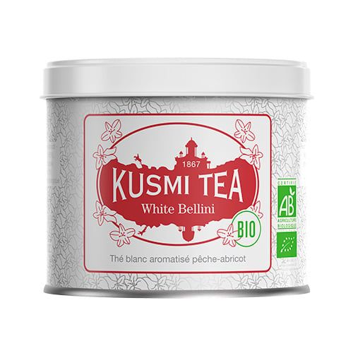 Kusmi Tea White Bellini, Maat: Blik - 100 gram