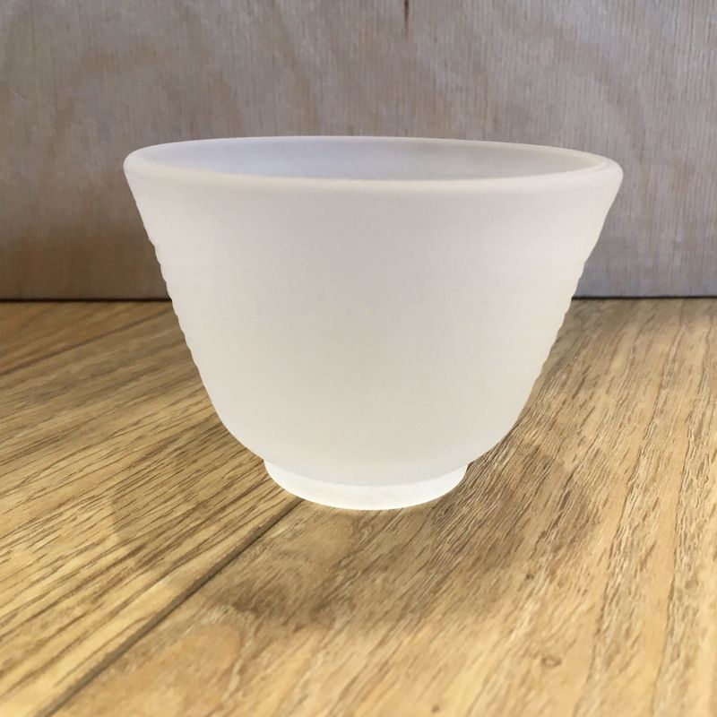 Theekommetje Japan mond geblazen glas 0,10L