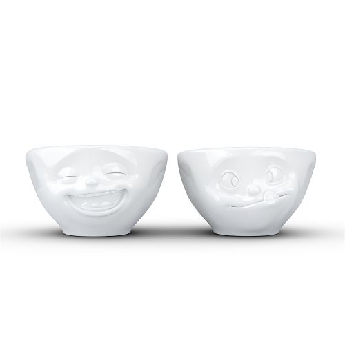 Bowl 100ml set nr25: Laughing &amp; Tasty, Maat: Standaard