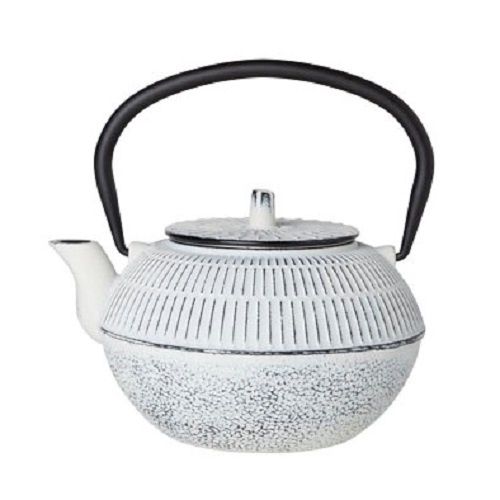 Gietijzeren theepot Kinosaki wit 1,2L