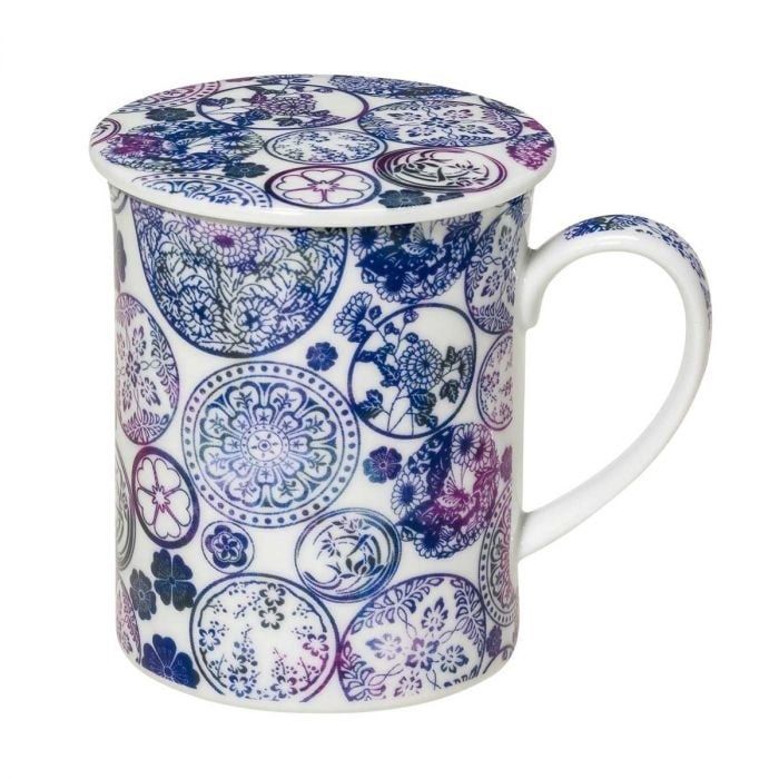 Beker Mandala Turquoise, Maat: Standaard