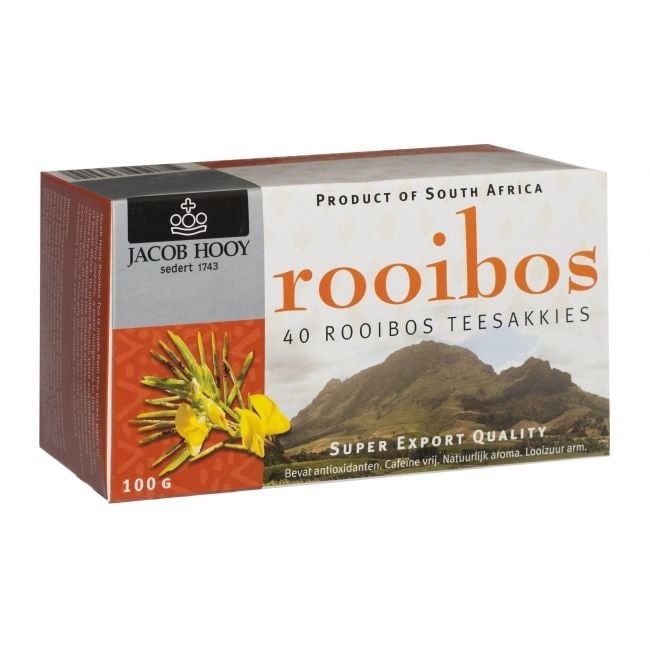 Rooibos 40 teesakkies, Maat: Standaard