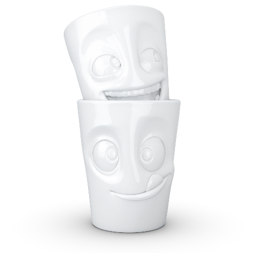 Mok zonder oor set nr29: Joking &amp; Tasty