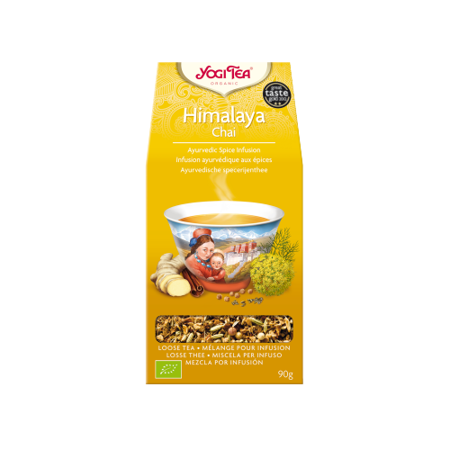Himalaya Chai losse thee, Maat: Standaard