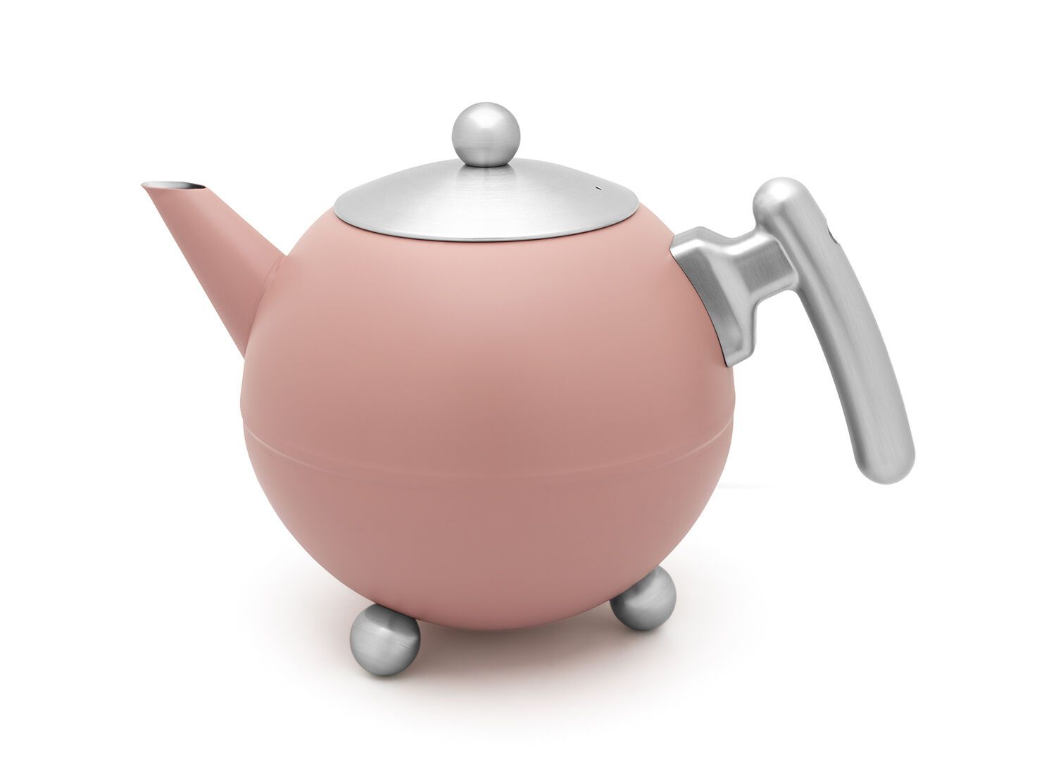 Theepot Duet Bella Ronda, Kleur: Roze