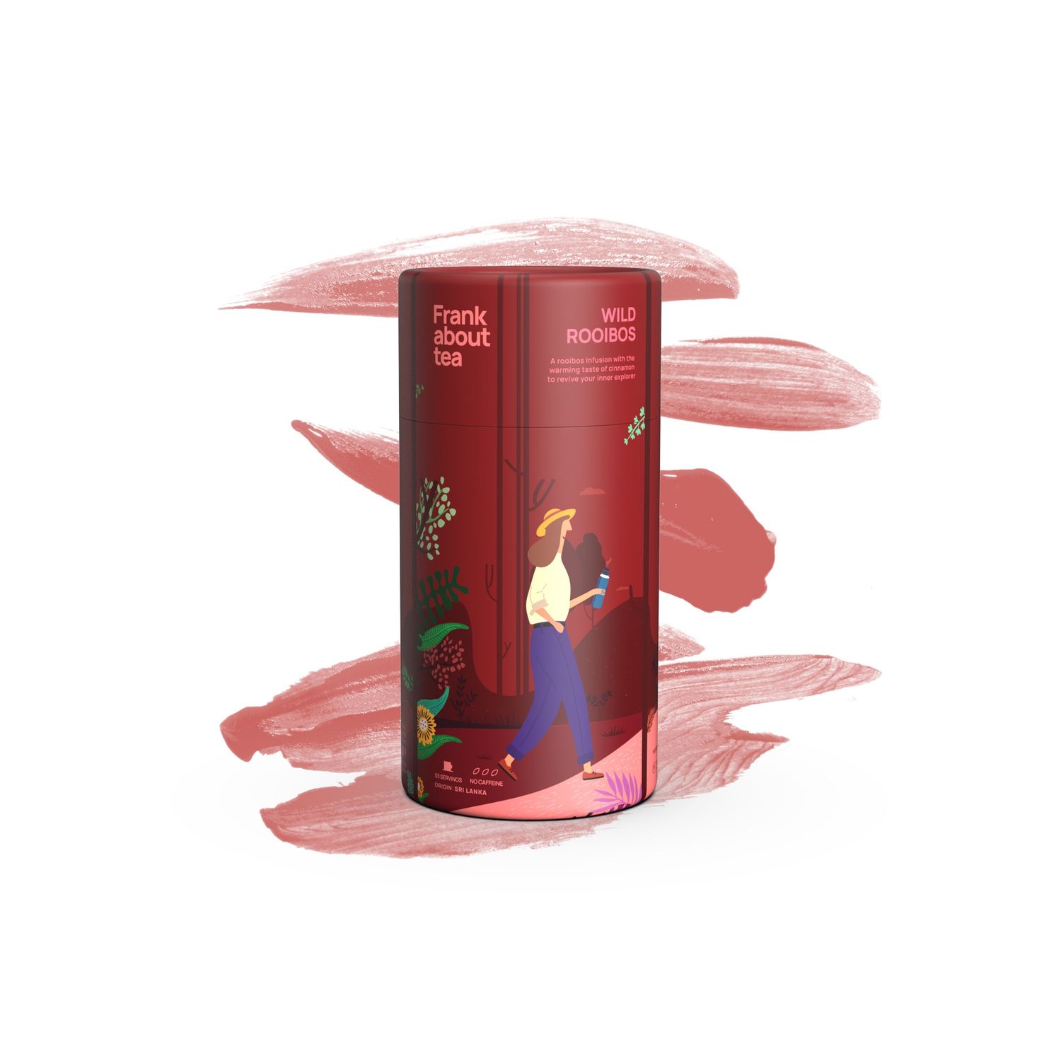 Frank about tea Wild Rooibos, Maat: Losse thee 100 gram