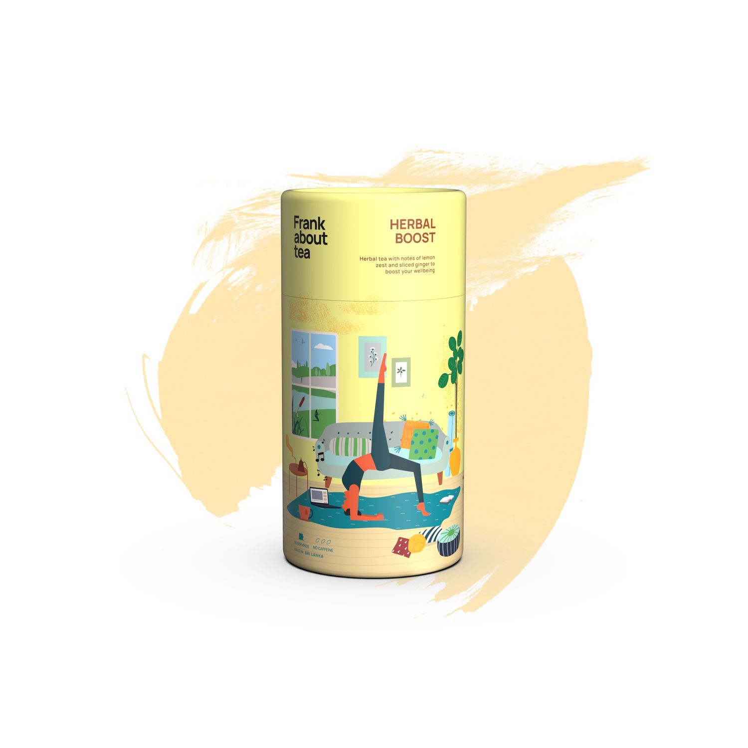 Frank about tea Herbal Boost, Maat: Losse thee 100 gram