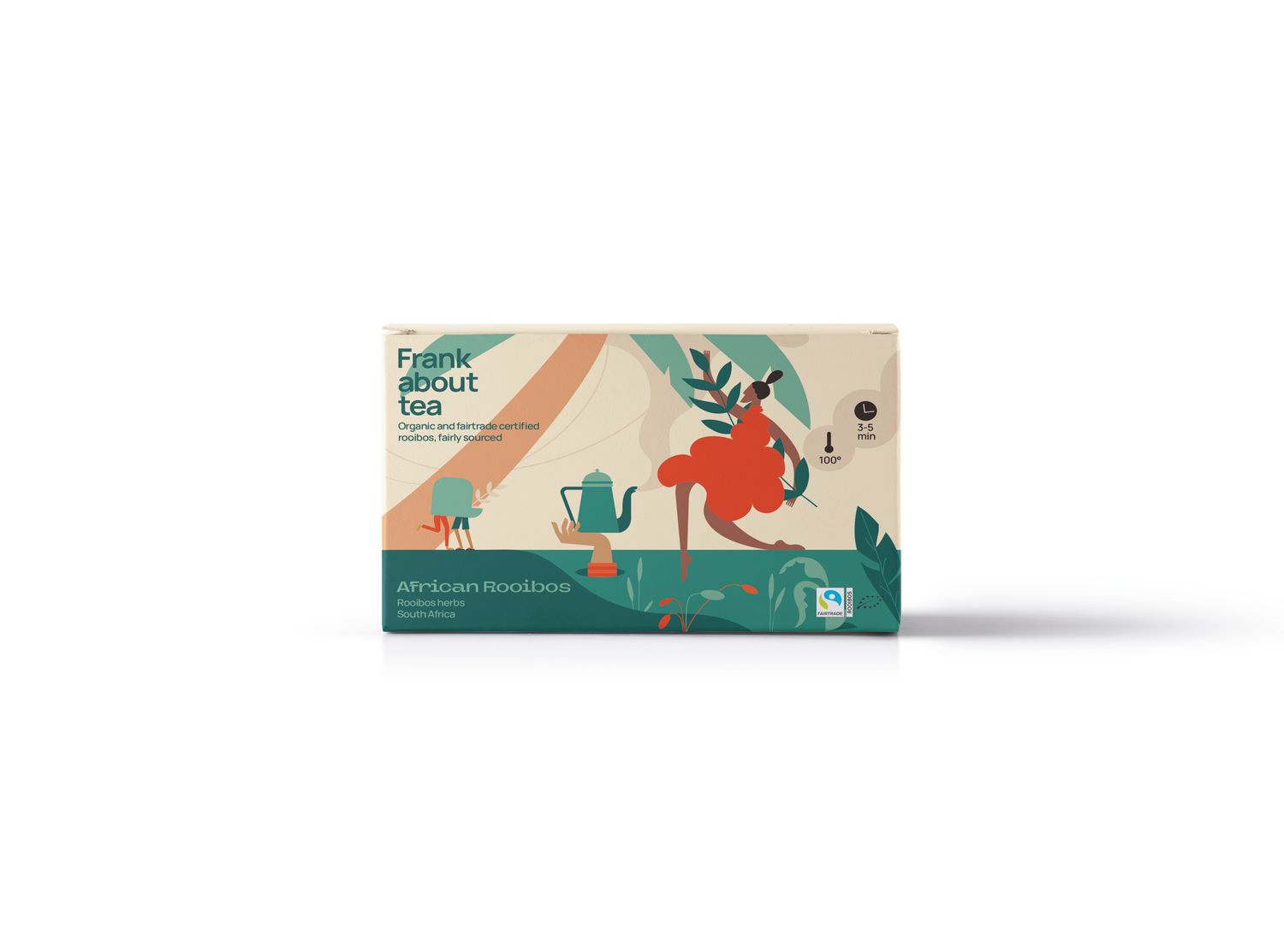 Frank about tea African Rooibos, Inhoud: Zakjes - 20 stuks