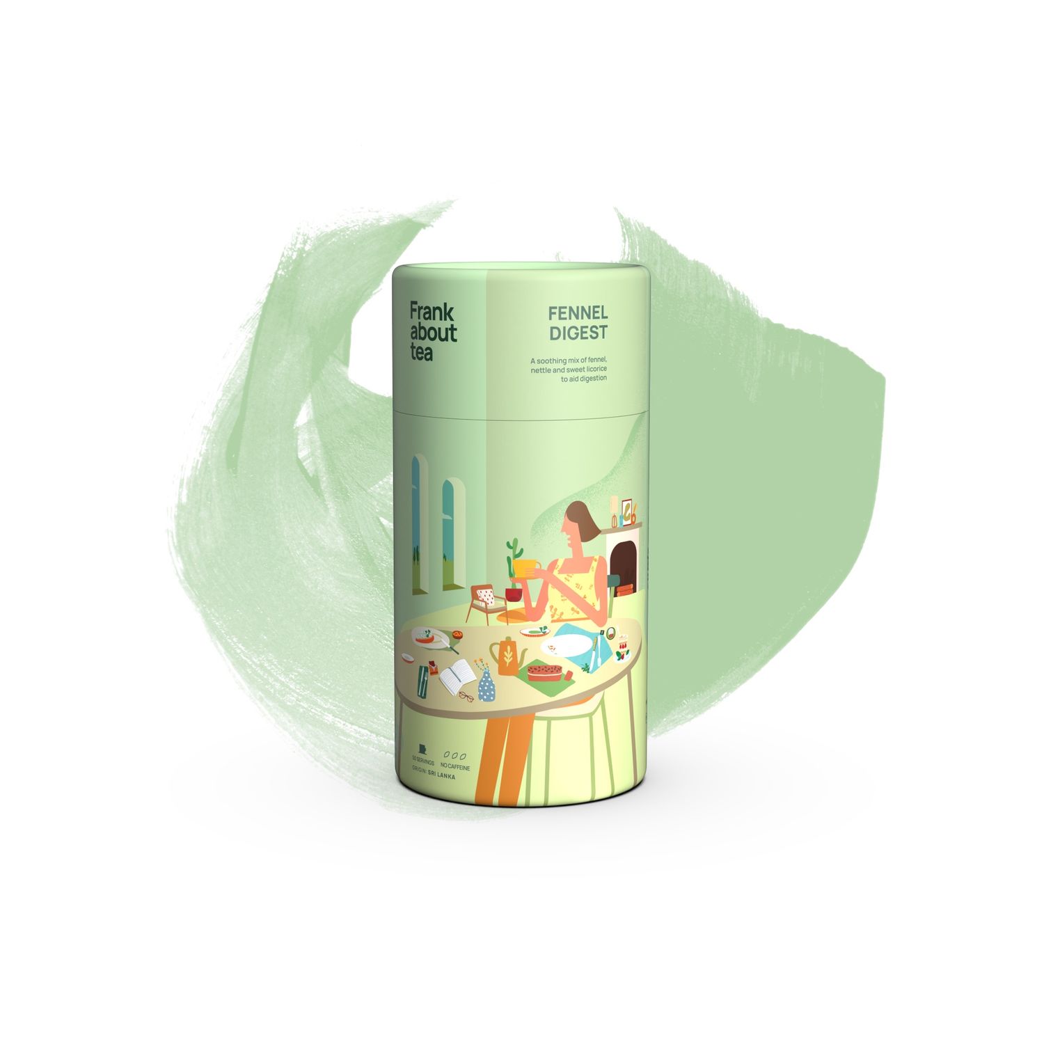 Frank about tea Fennel Digest, Maat: Losse thee 100 gram